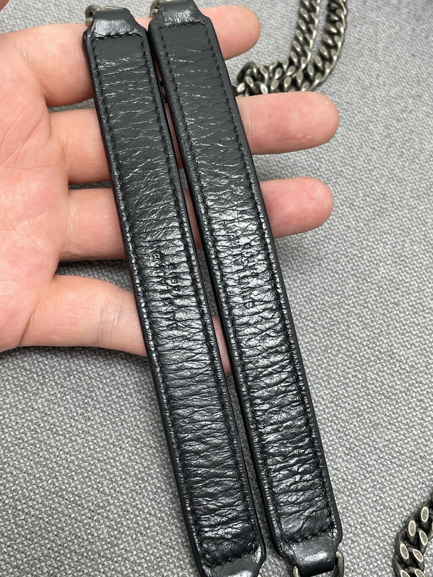 Saint Laurent - Niki - Leather - Black - (small)