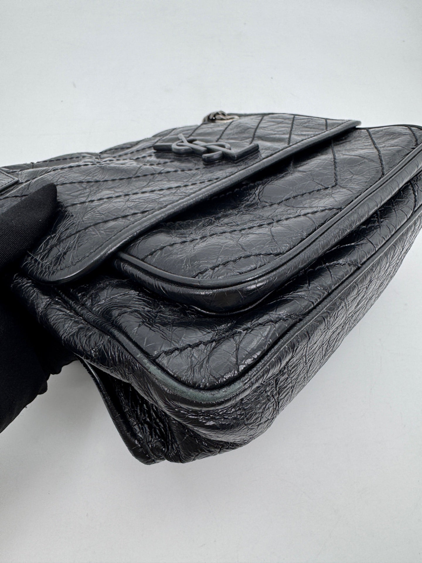 Saint Laurent - Niki - Leather - Black - (small)