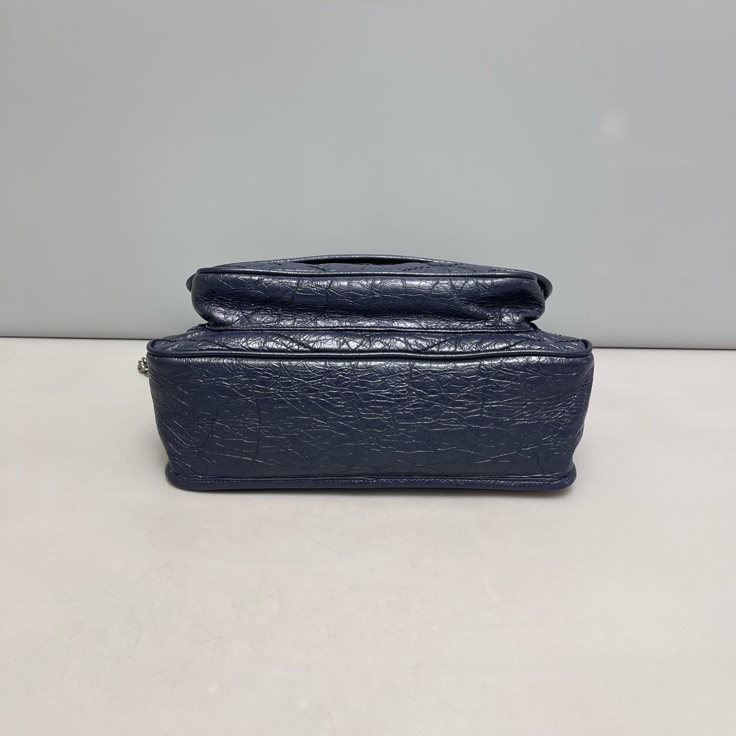 Saint Laurent - Niki - Leather - Blue - (medium)