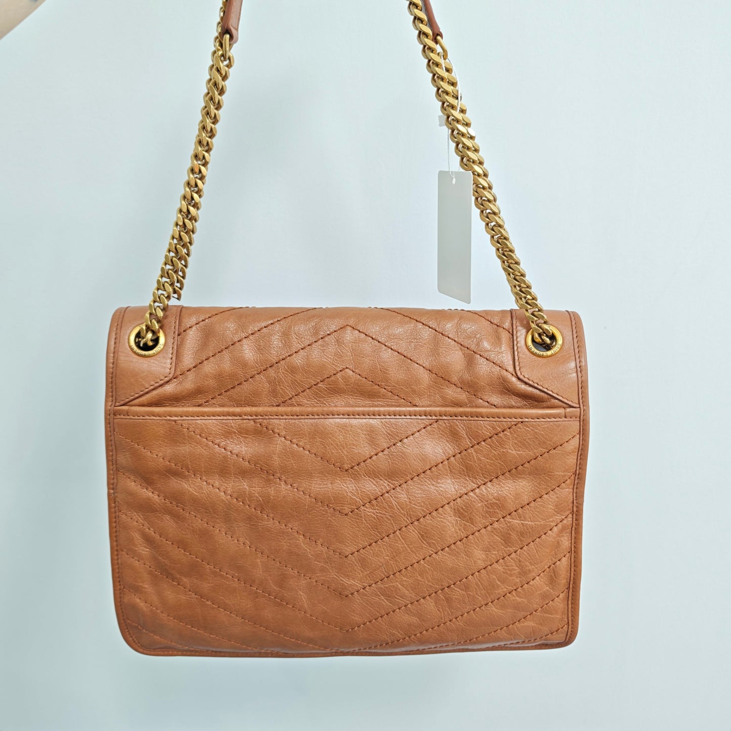 Saint Laurent - Niki - Leather - Camel - (medium)