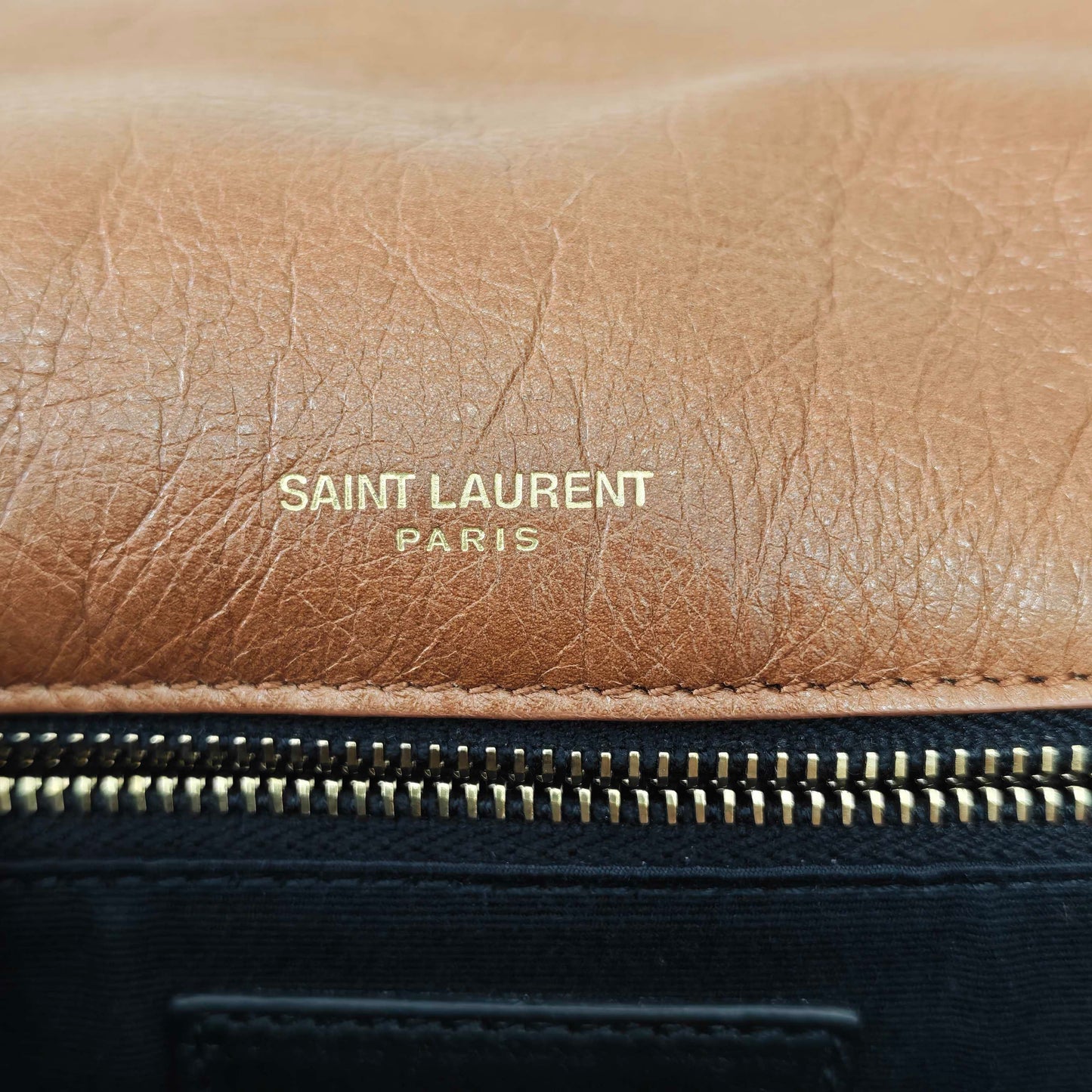 Saint Laurent - Niki - Leather - Camel - (medium)