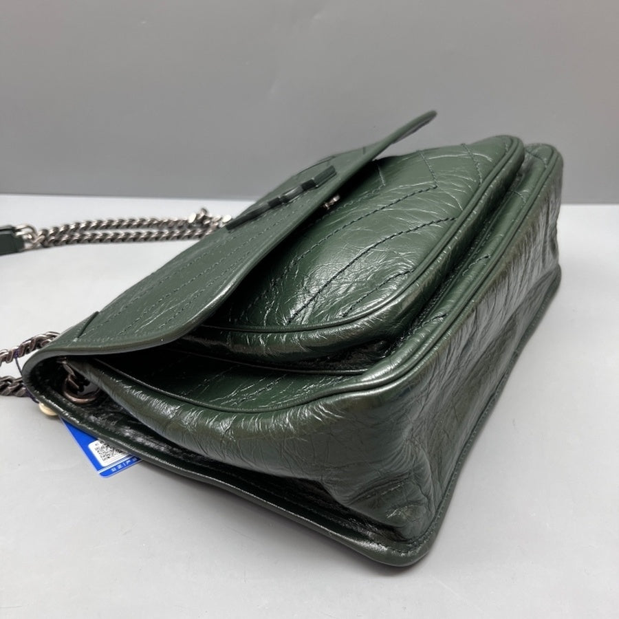 Saint Laurent - Niki - Leather - Green - (medium)