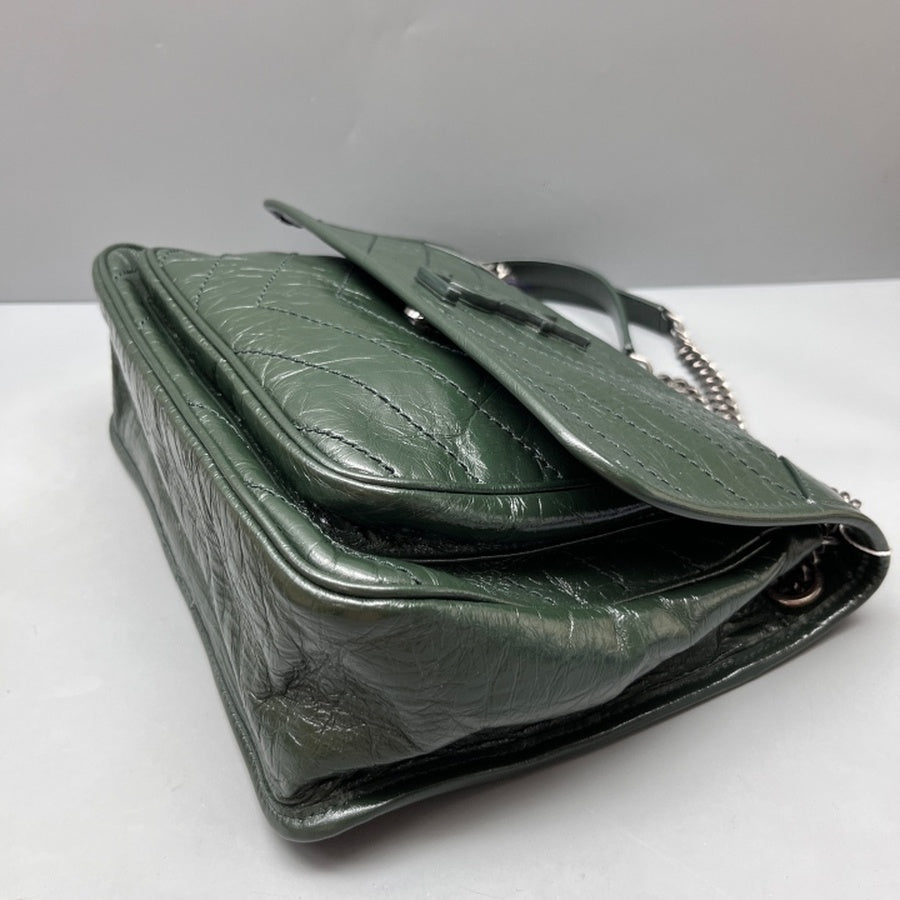 Saint Laurent - Niki - Leather - Green - (medium)