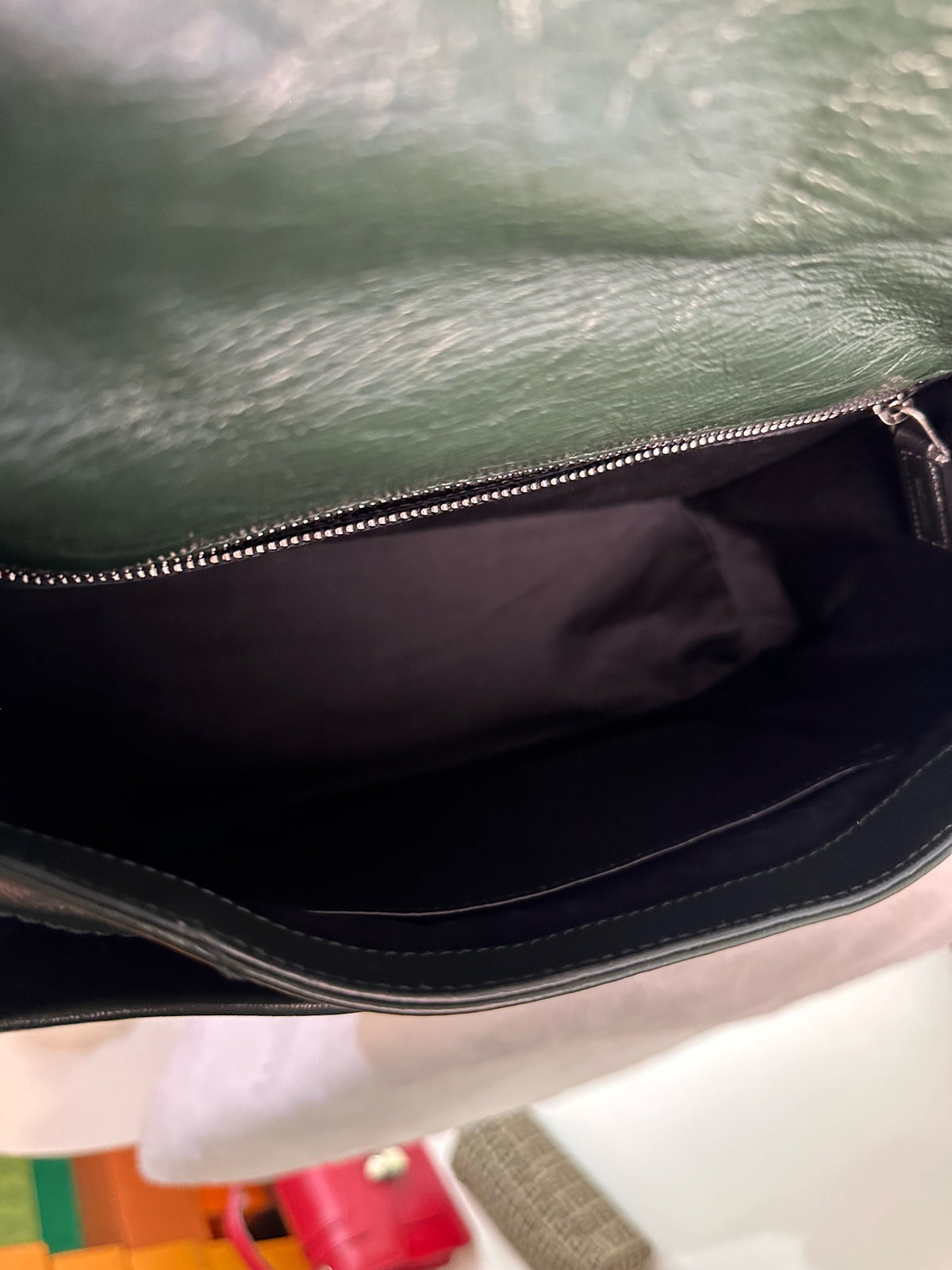 Saint Laurent - Niki - Leather - Green - (medium)