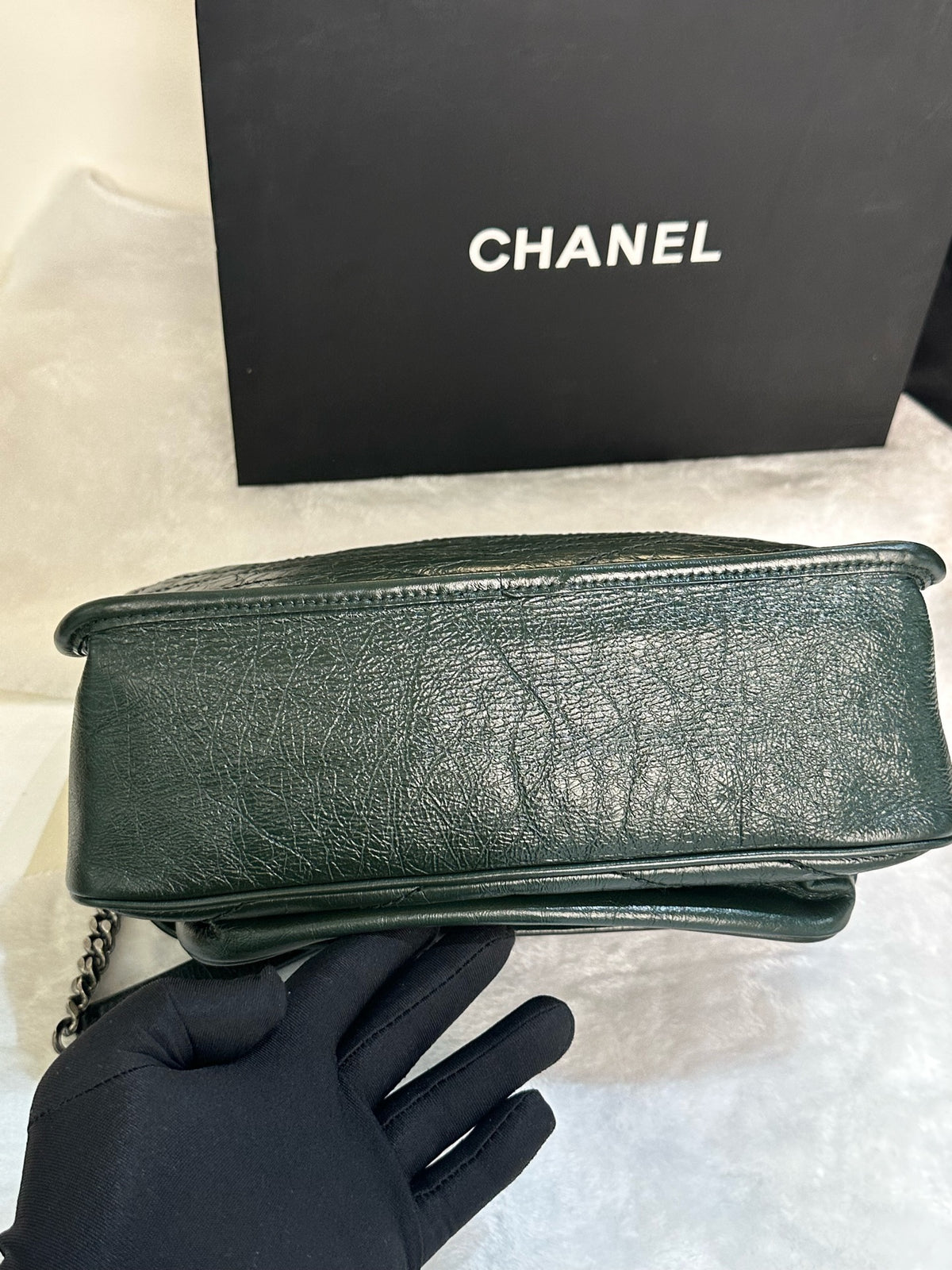 Saint Laurent - Niki - Leather - Green - (medium)