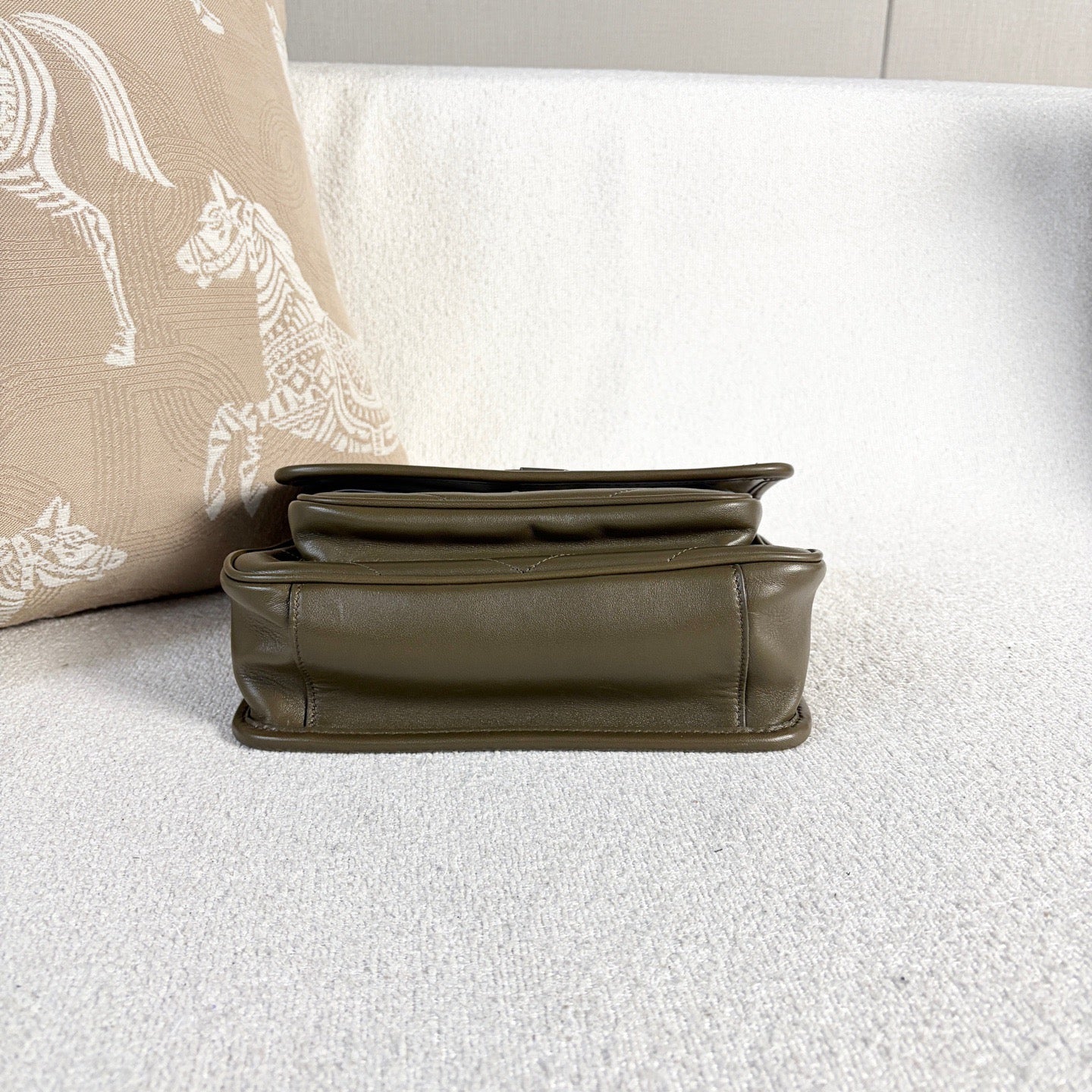 Saint Laurent - Niki - Leather - Green - (small)