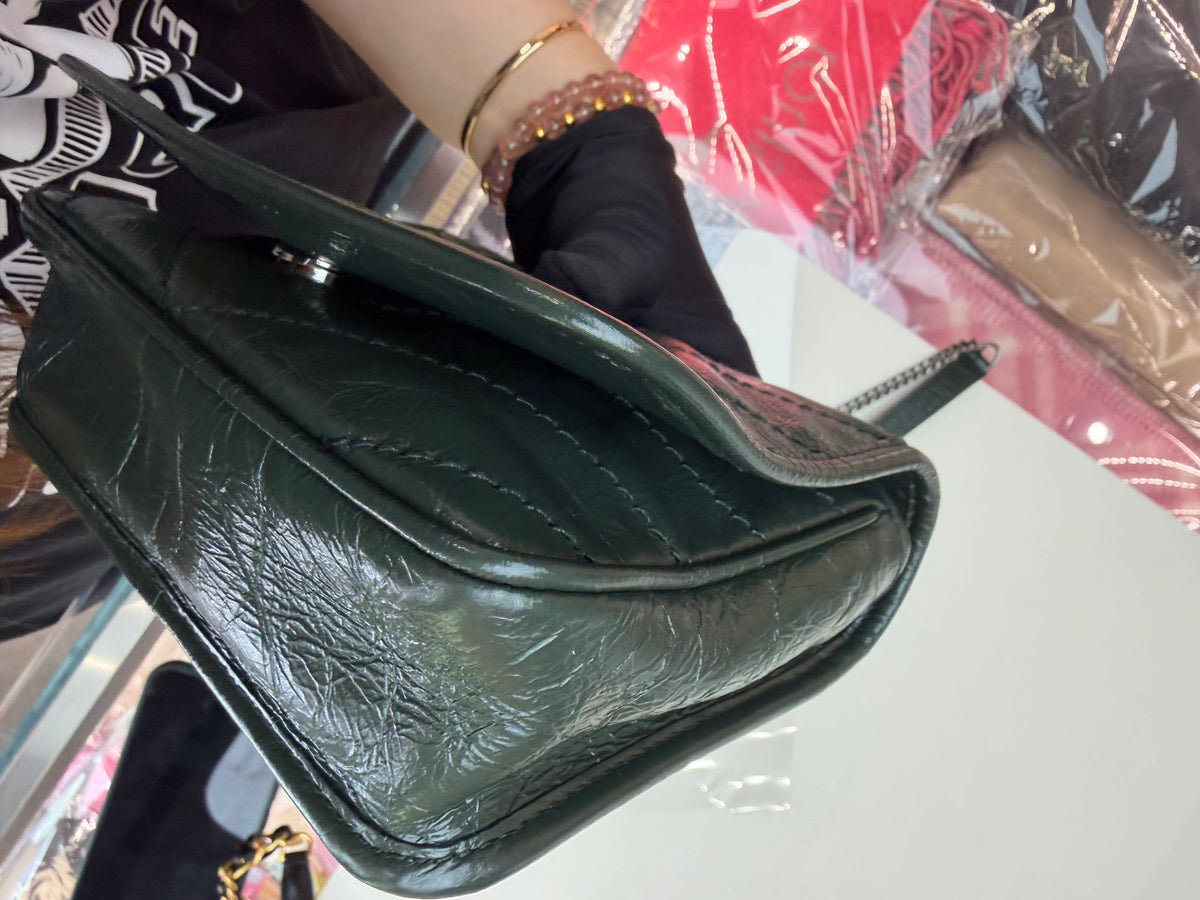 Saint Laurent - Niki - Leather - Green - (small)