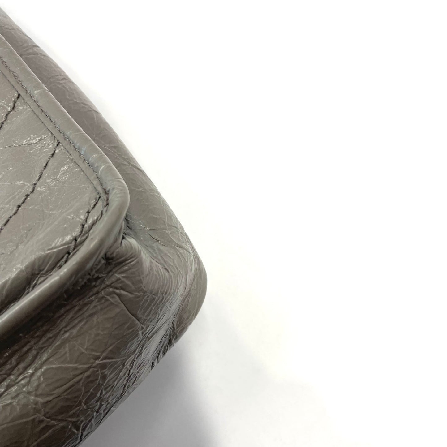 Saint Laurent - Niki - Leather - Grey - (medium)