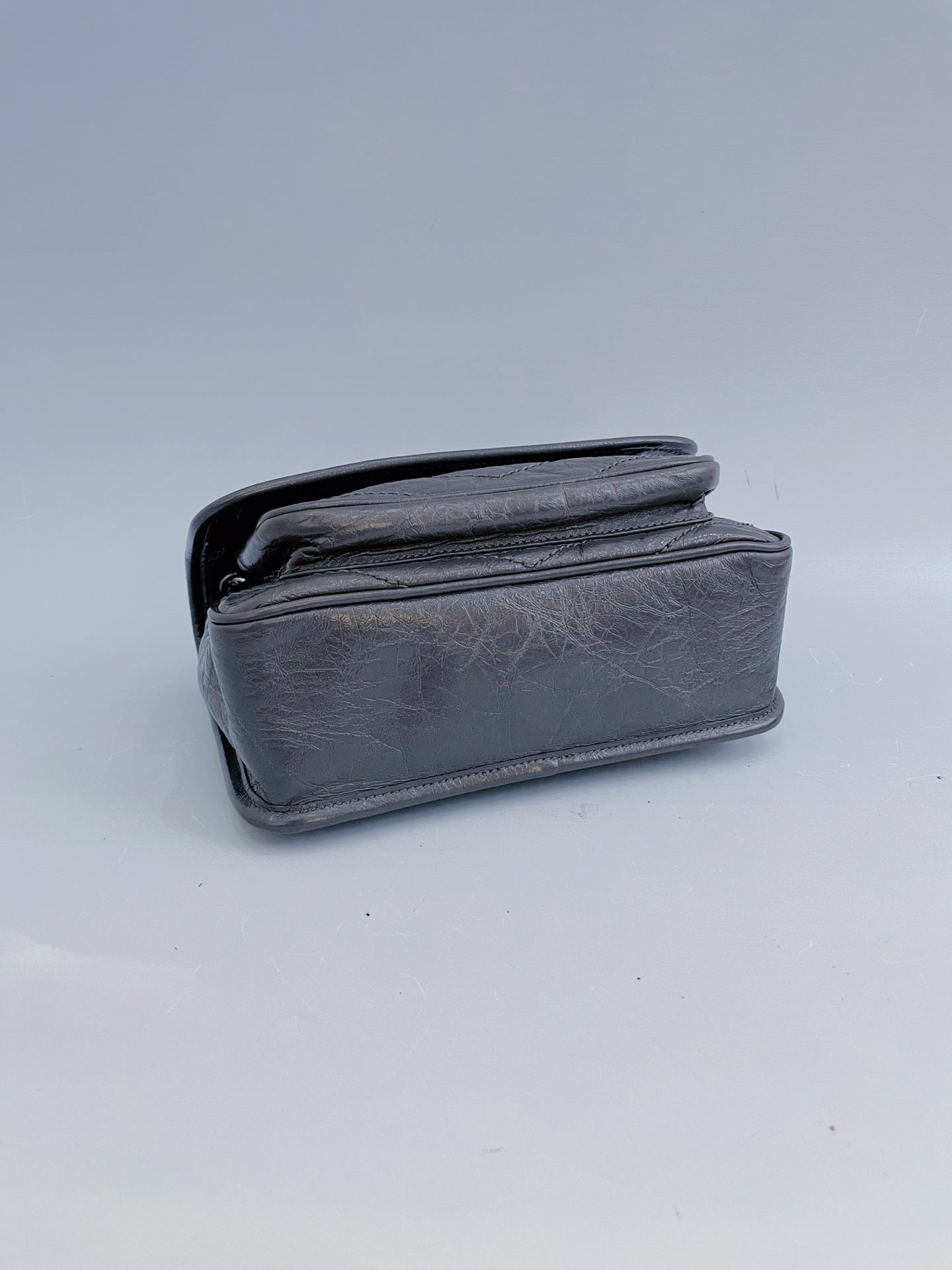 Saint Laurent - Niki - Leather - Grey - (small)