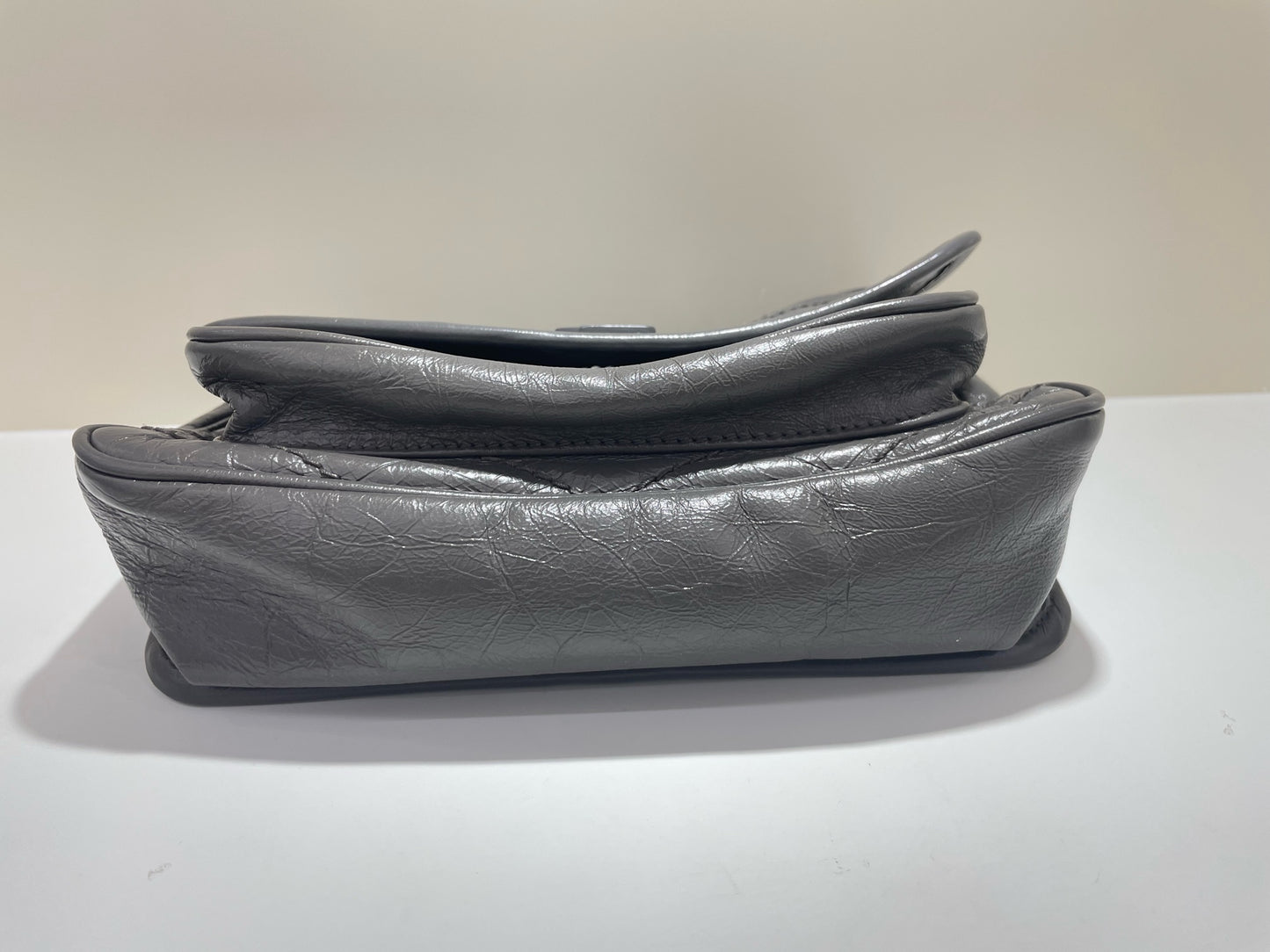 Saint Laurent - Niki - Leather - Grey - (small)