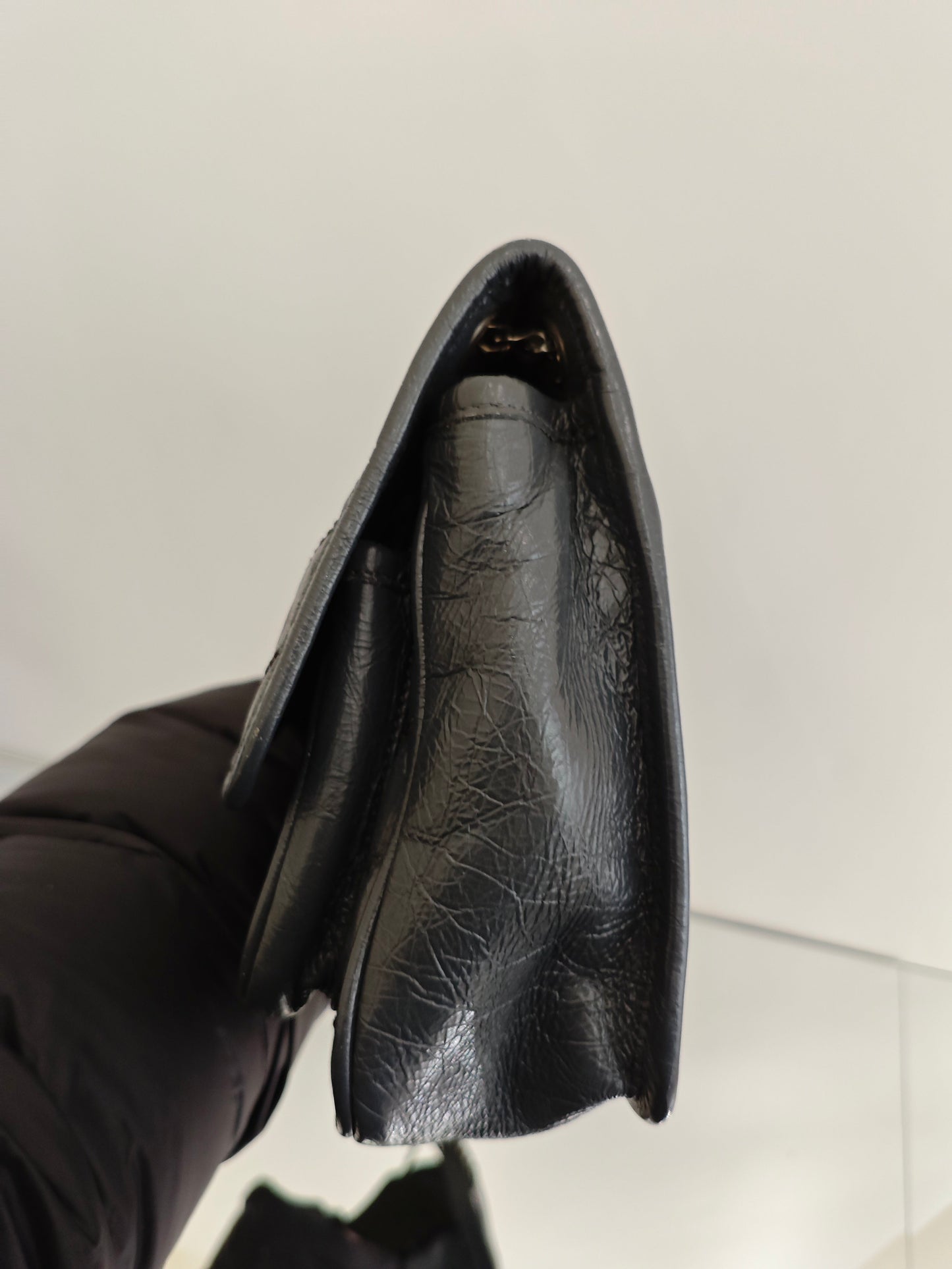 Saint Laurent - Niki - Leather - Grey - (small)