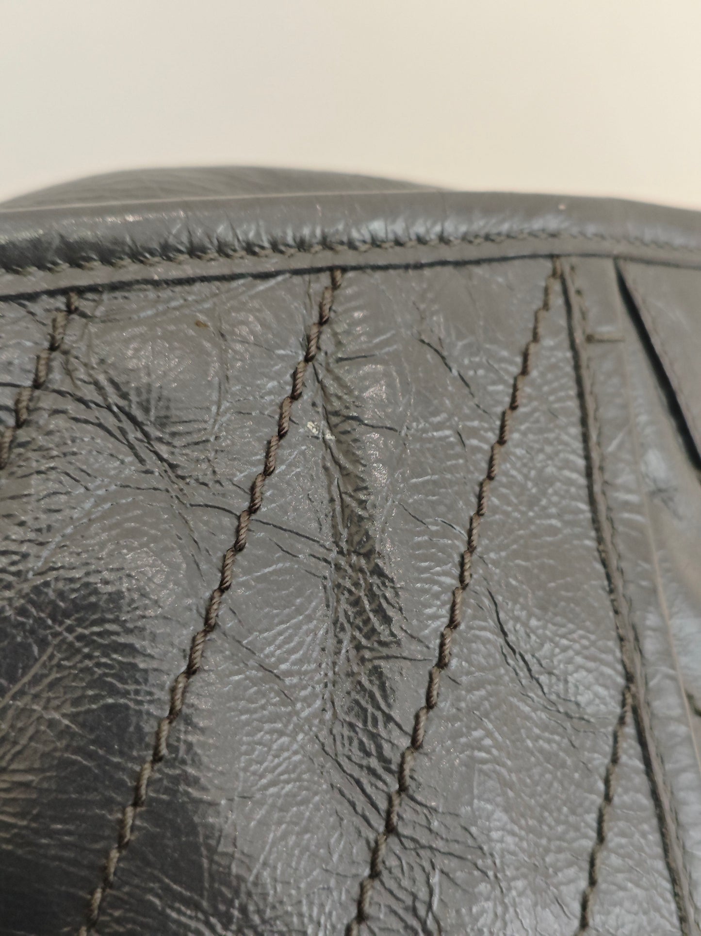 Saint Laurent - Niki - Leather - Grey - (small)
