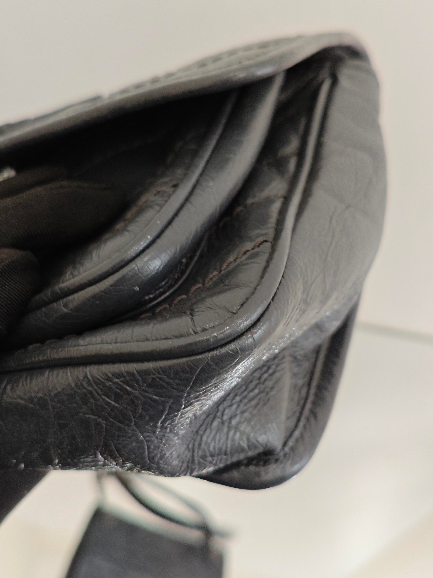 Saint Laurent - Niki - Leather - Grey - (small)