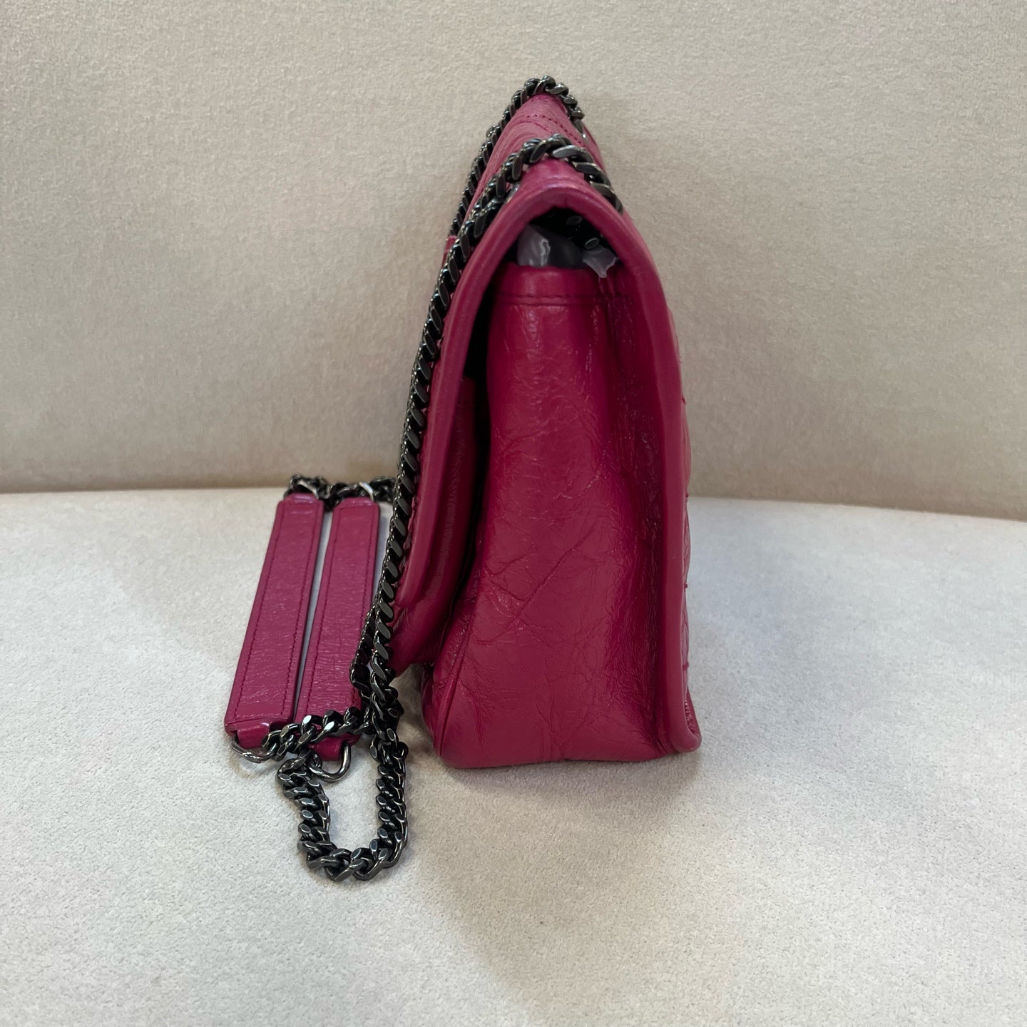Saint Laurent - Niki - Leather - Pink - (small)