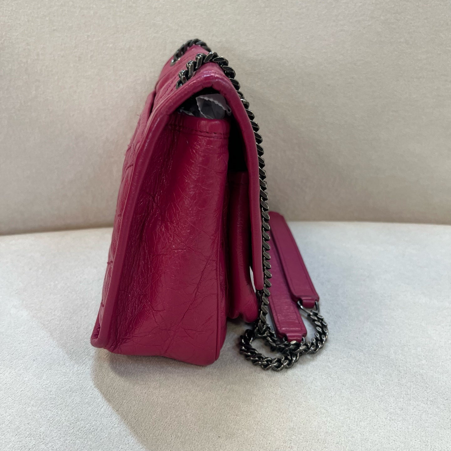 Saint Laurent - Niki - Leather - Pink - (small)