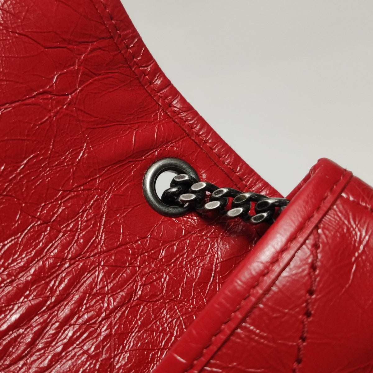 Saint Laurent - Niki - Leather - Red