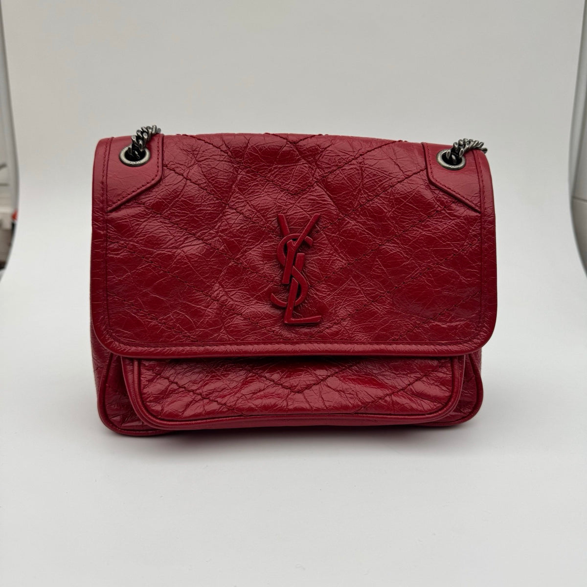 Saint Laurent - Niki - Leather - Red - (small)
