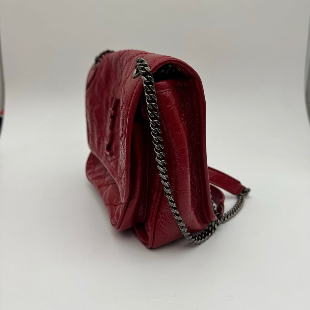 Saint Laurent - Niki - Leather - Red - (small)