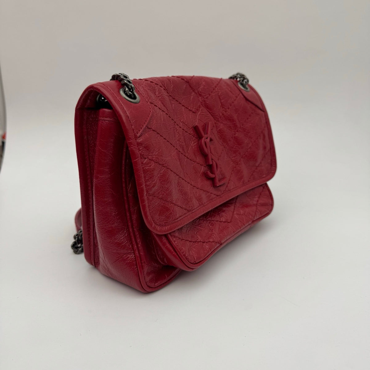 Saint Laurent - Niki - Leather - Red - (small)