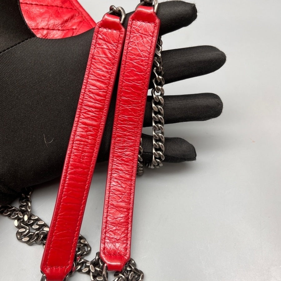 Saint Laurent - Niki - Leather - Red - (small)