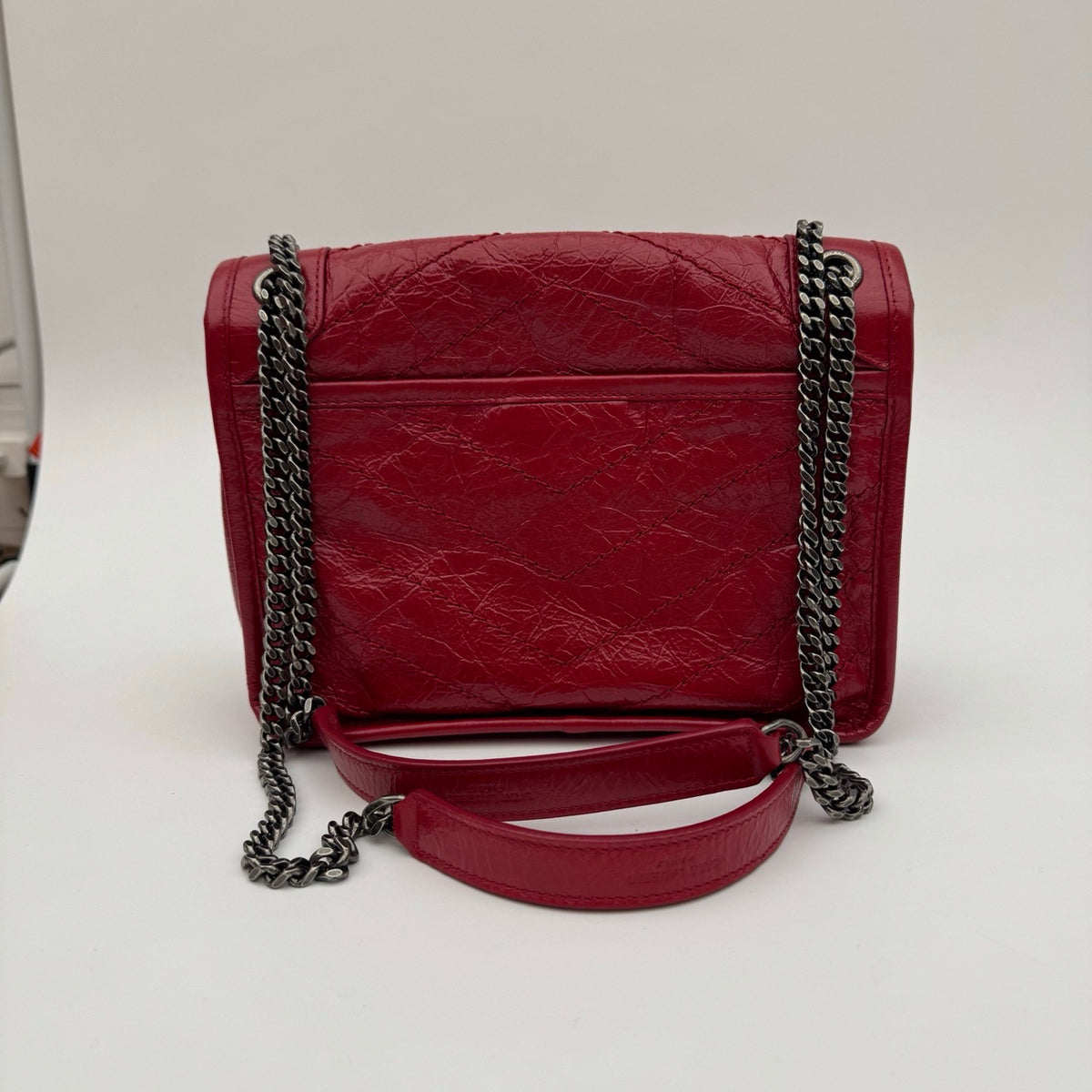 Saint Laurent - Niki - Leather - Red - (small)