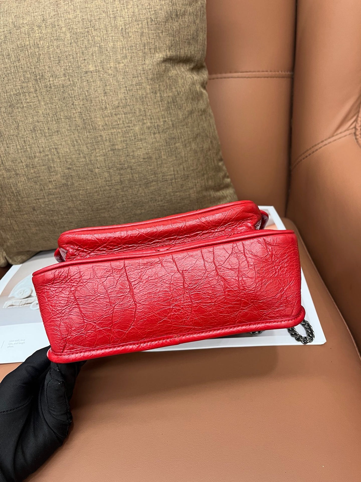 Saint Laurent - Niki - Leather - Red - (small)
