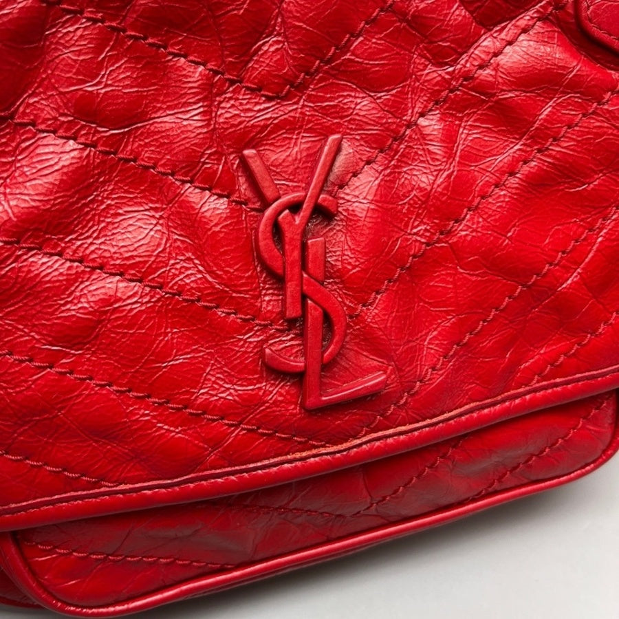 Saint Laurent - Niki - Leather - Red - (small)