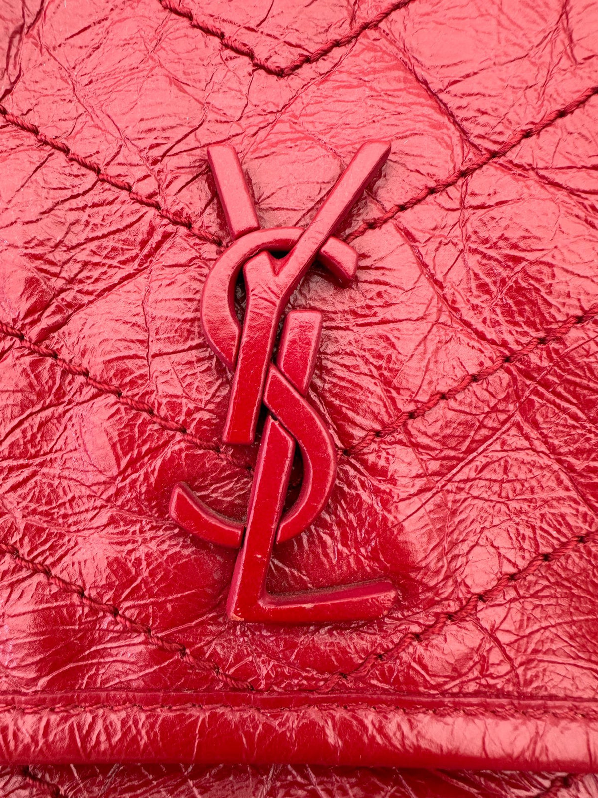 Saint Laurent - Niki - Leather - Red - (small)