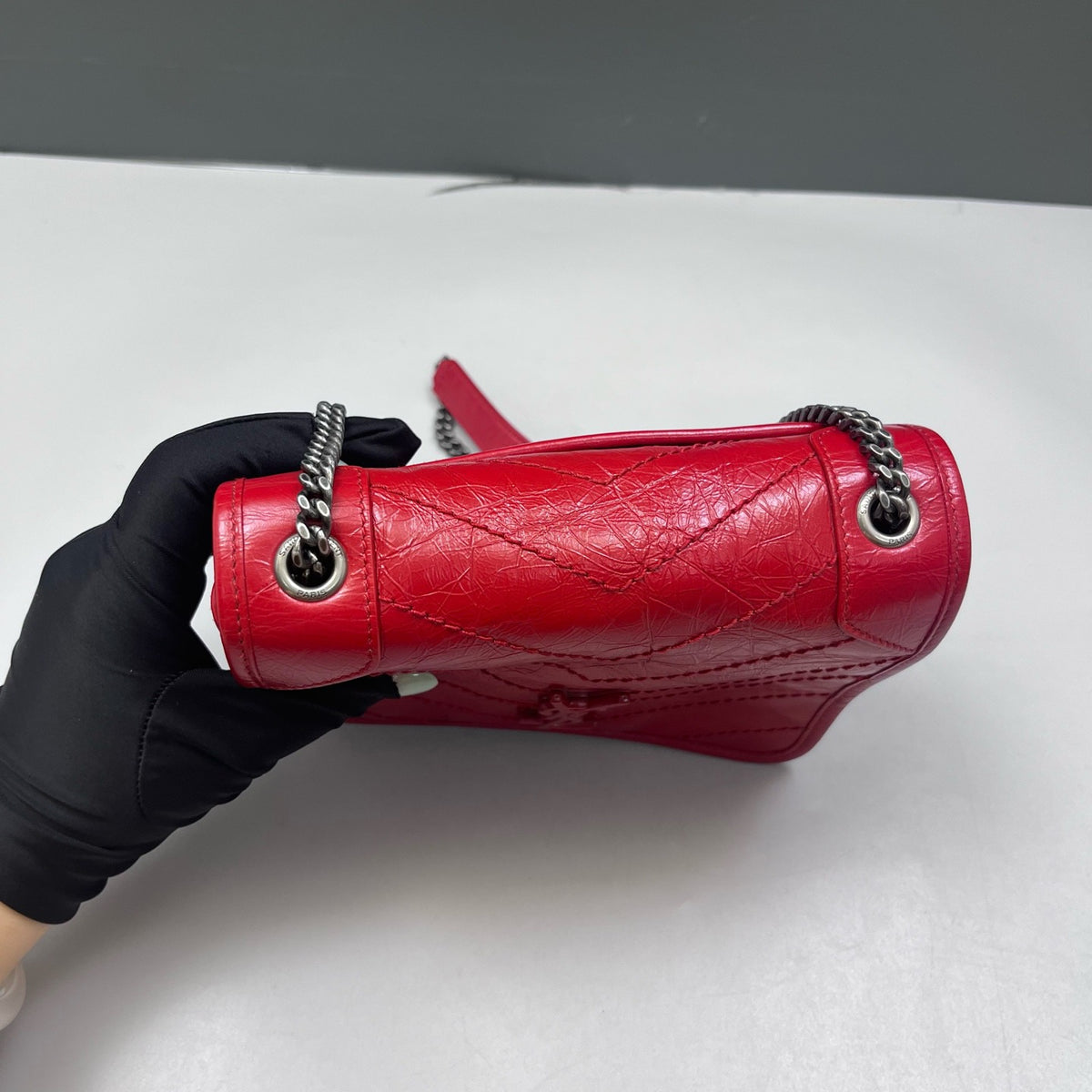 Saint Laurent - Niki - Leather - Red - (small)