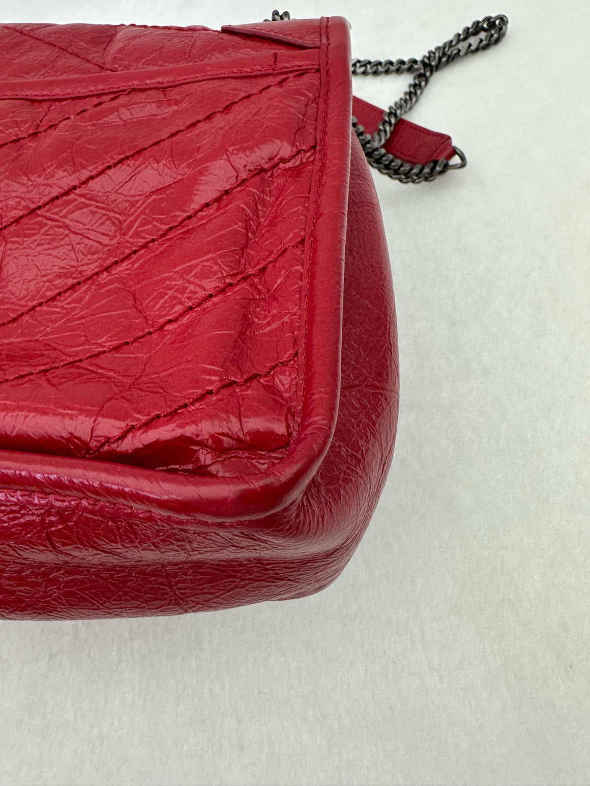 Saint Laurent - Niki - Leather - Red - (small)