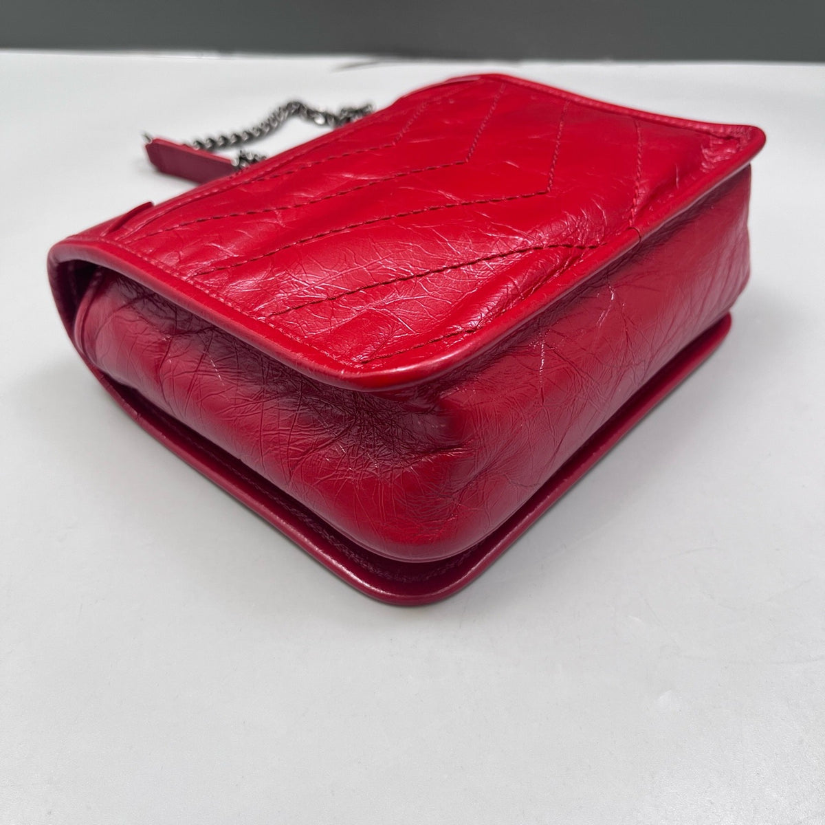 Saint Laurent - Niki - Leather - Red - (small)