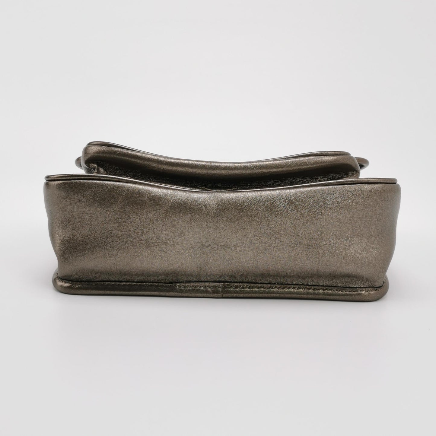 Saint Laurent - Niki - Leather - Silver - (small)