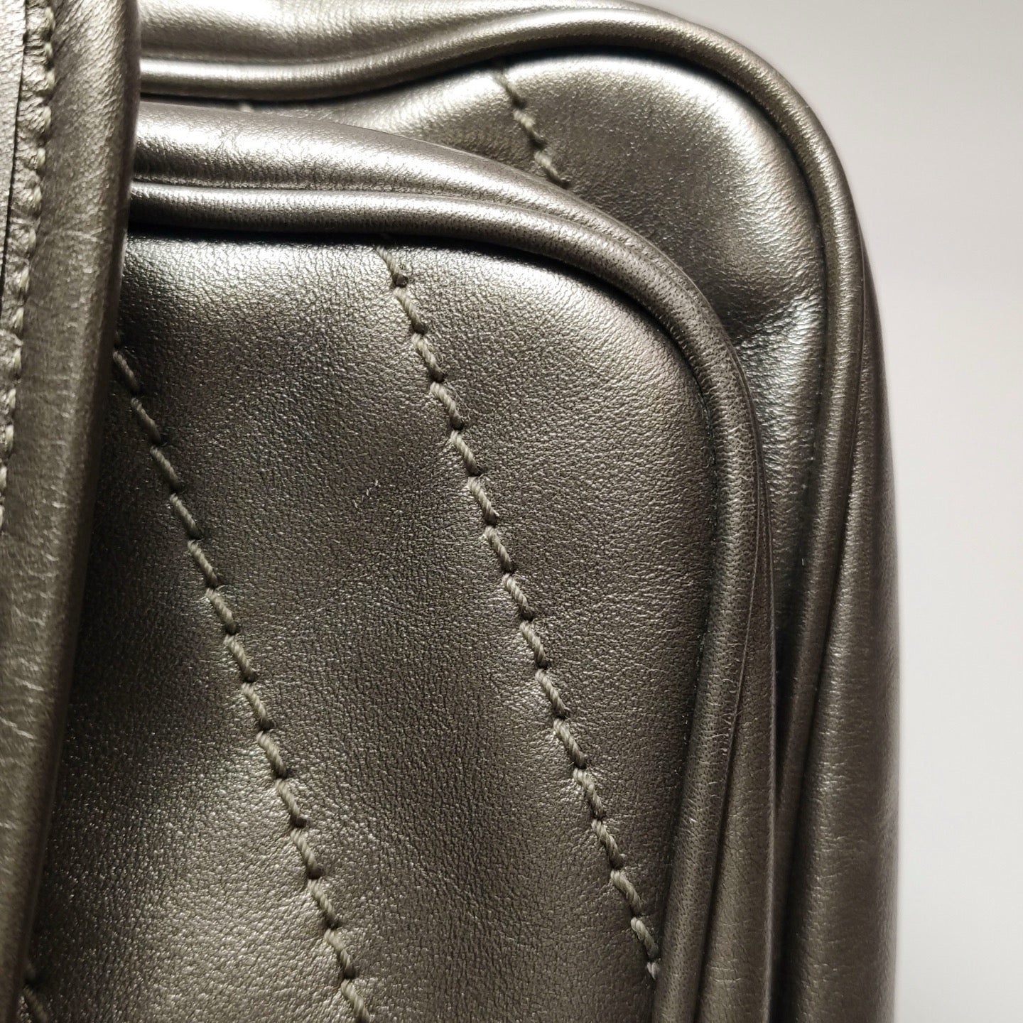 Saint Laurent - Niki - Leather - Silver - (small)