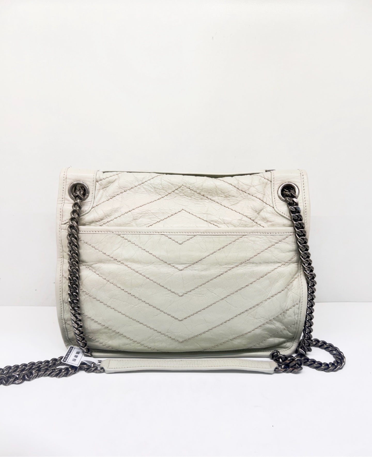 Saint Laurent - Niki - Leather - White - (medium)