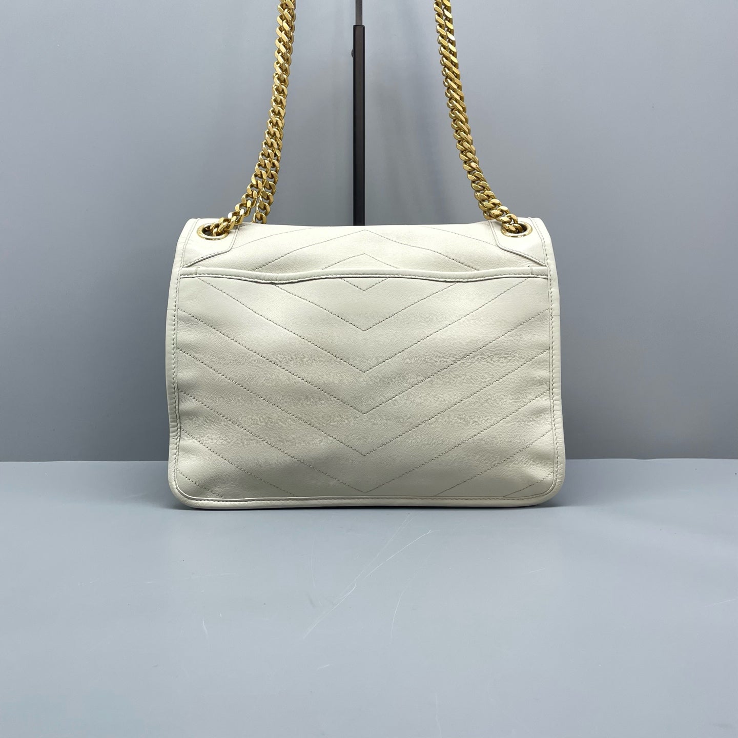 Saint Laurent - Niki - Leather - White - (medium)