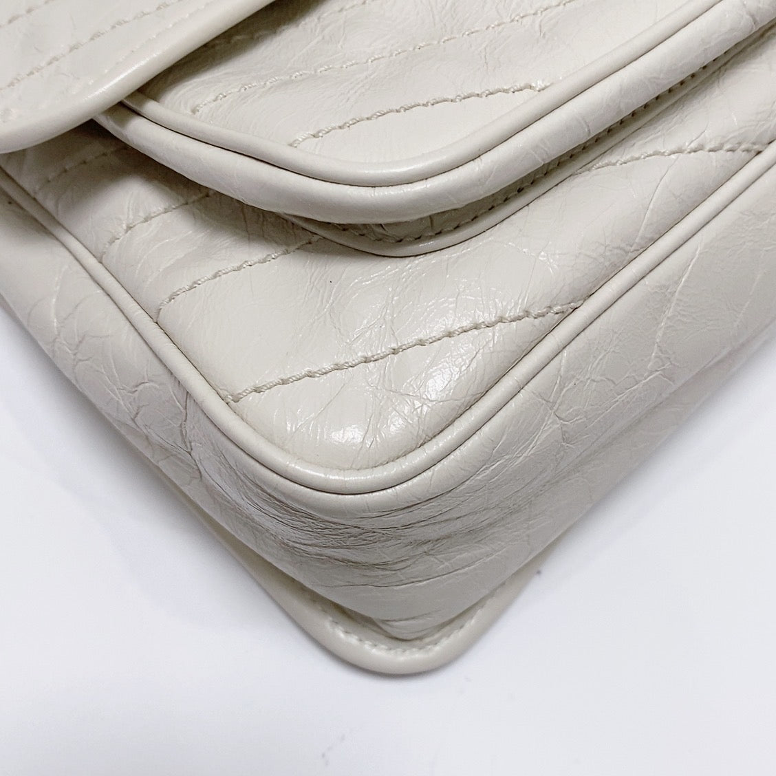 Saint Laurent - Niki - Leather - White - (medium)