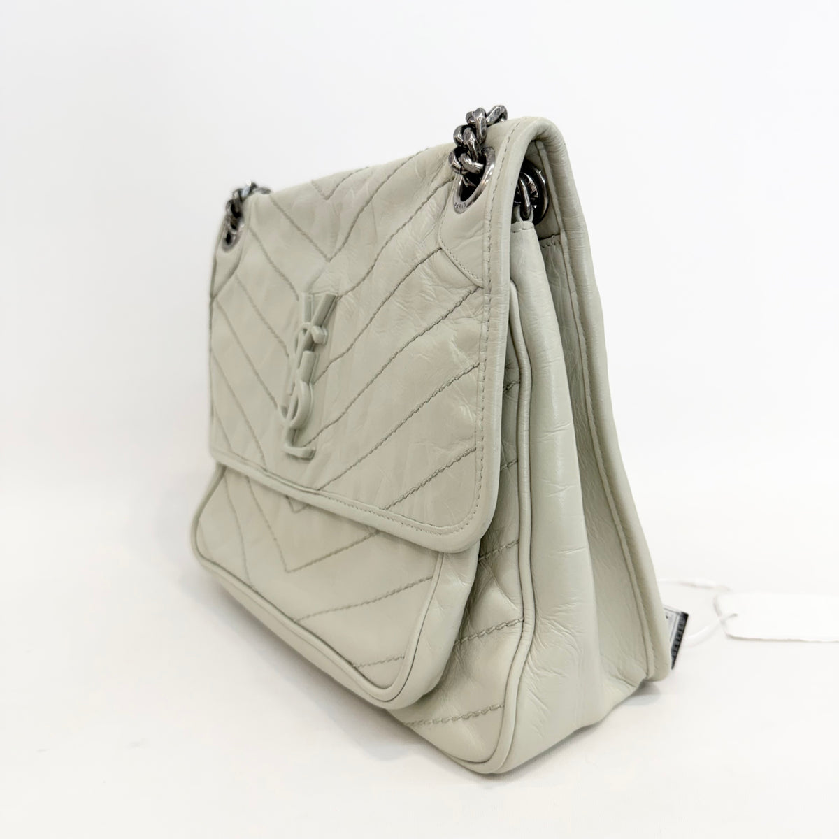 Saint Laurent - Niki - Leather - White - (medium)