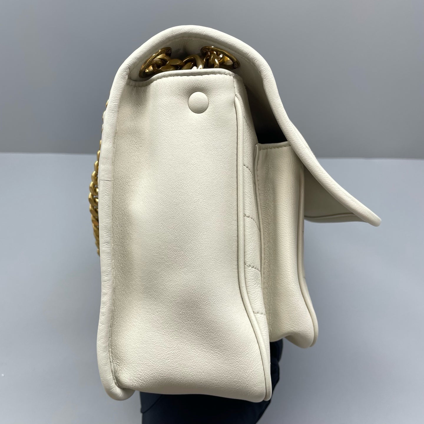 Saint Laurent - Niki - Leather - White - (medium)