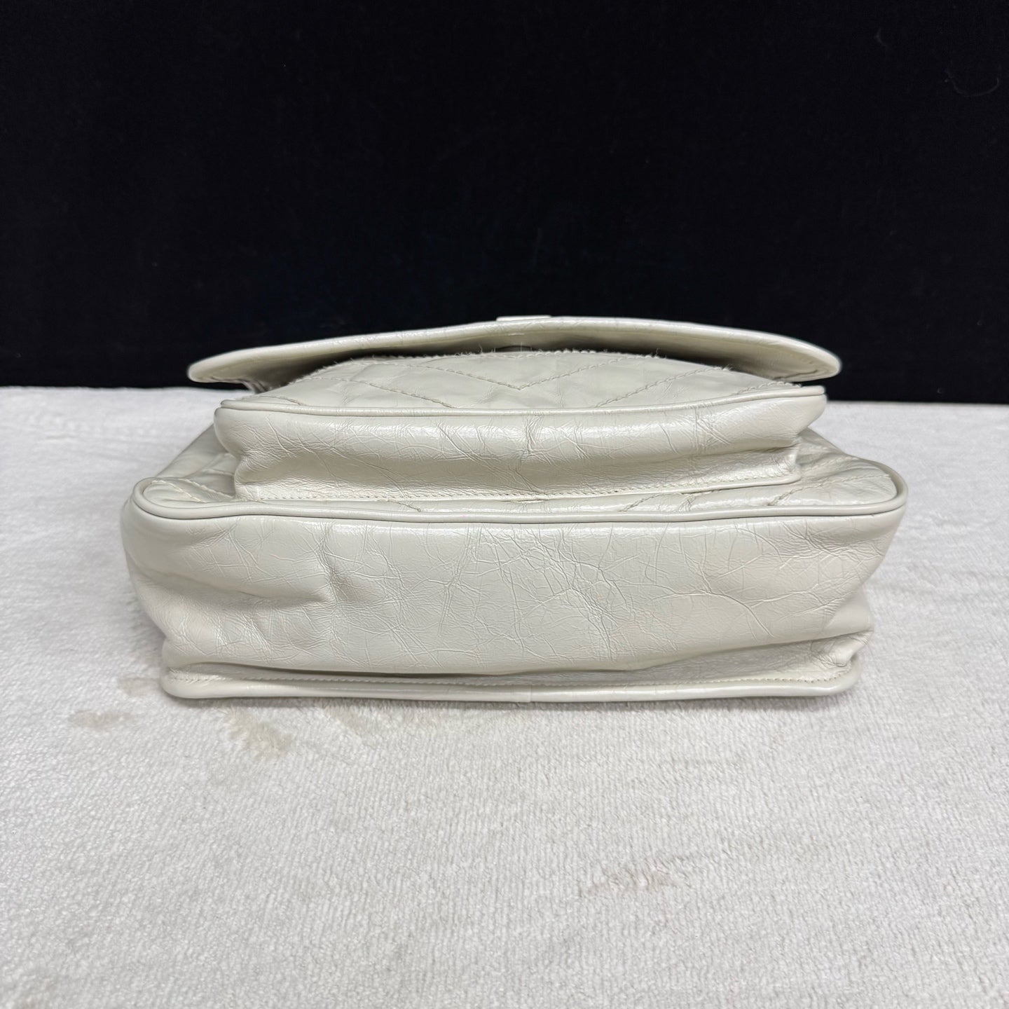 Saint Laurent - Niki - Leather - White - (Medium)