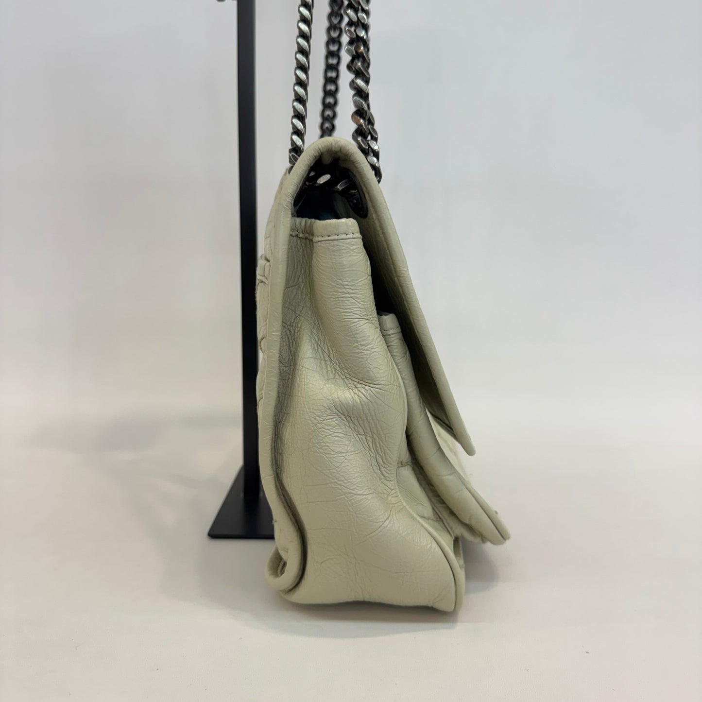 Saint Laurent - Niki - Leather - White - (medium)