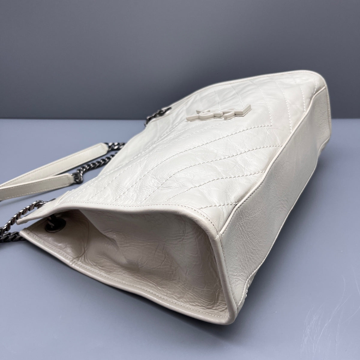 Saint Laurent - Niki - Leather - White - (medium)