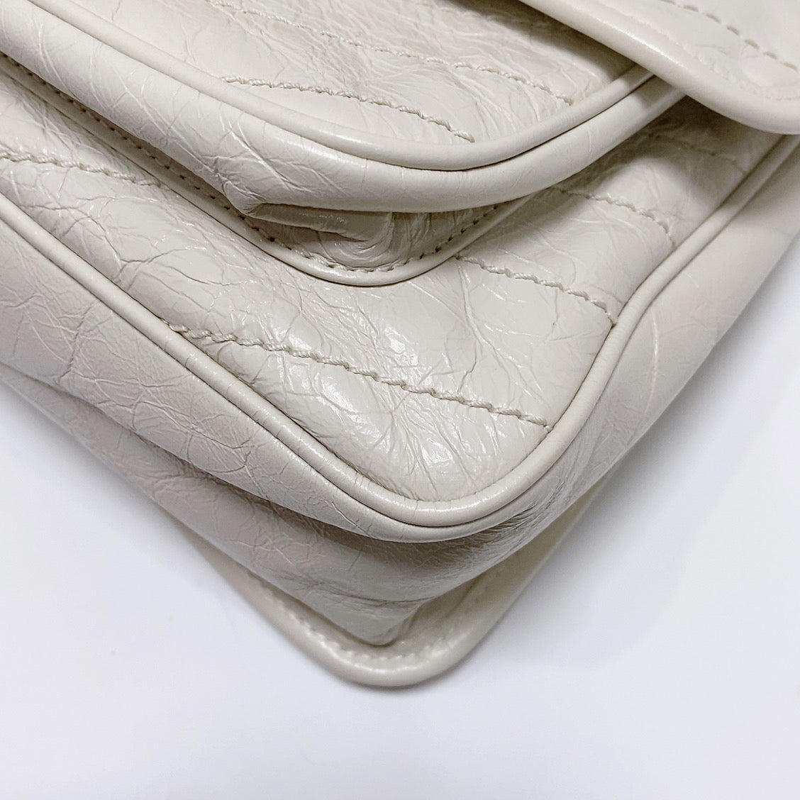 Saint Laurent - Niki - Leather - White - (medium)