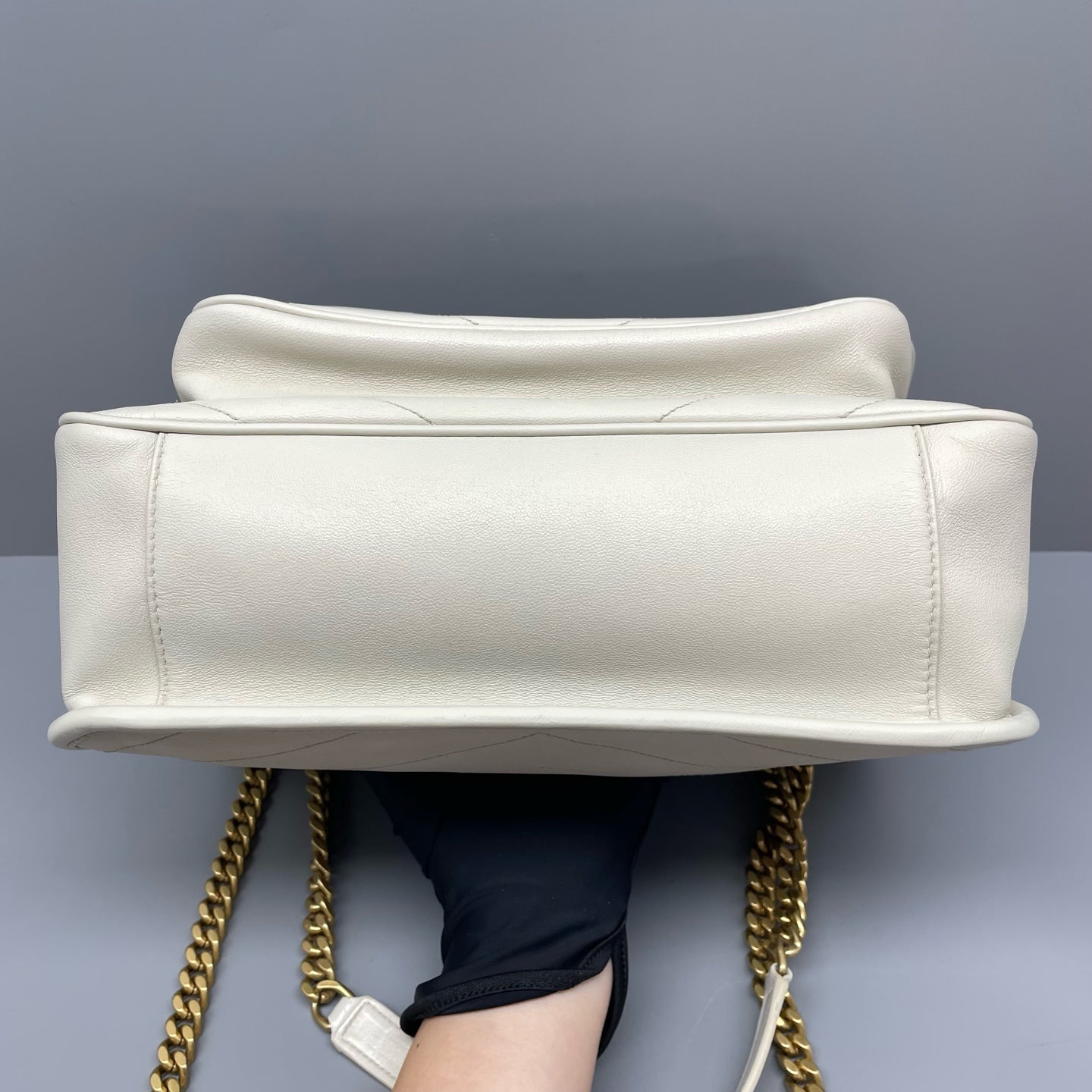 Saint Laurent - Niki - Leather - White - (medium)