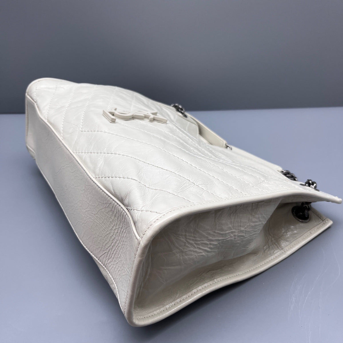 Saint Laurent - Niki - Leather - White - (medium)