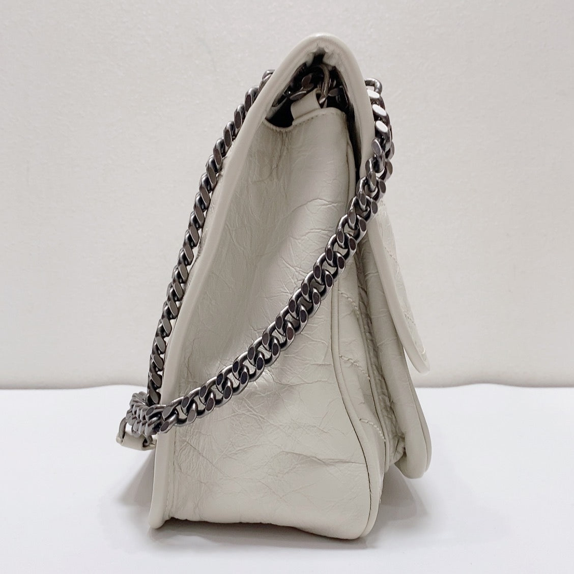 Saint Laurent - Niki - Leather - White - (medium)