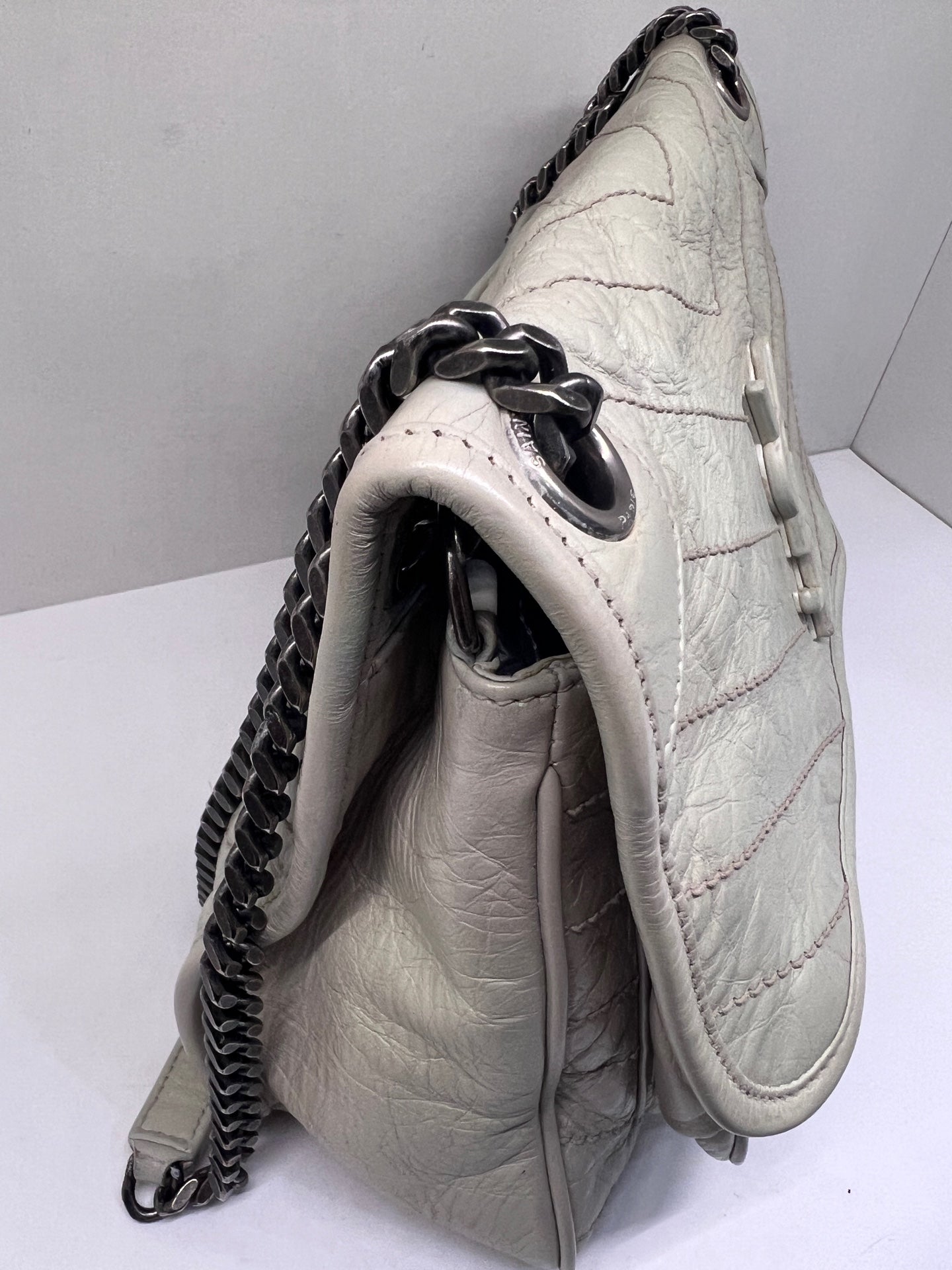 Saint Laurent - Niki - Leather - White - (medium)