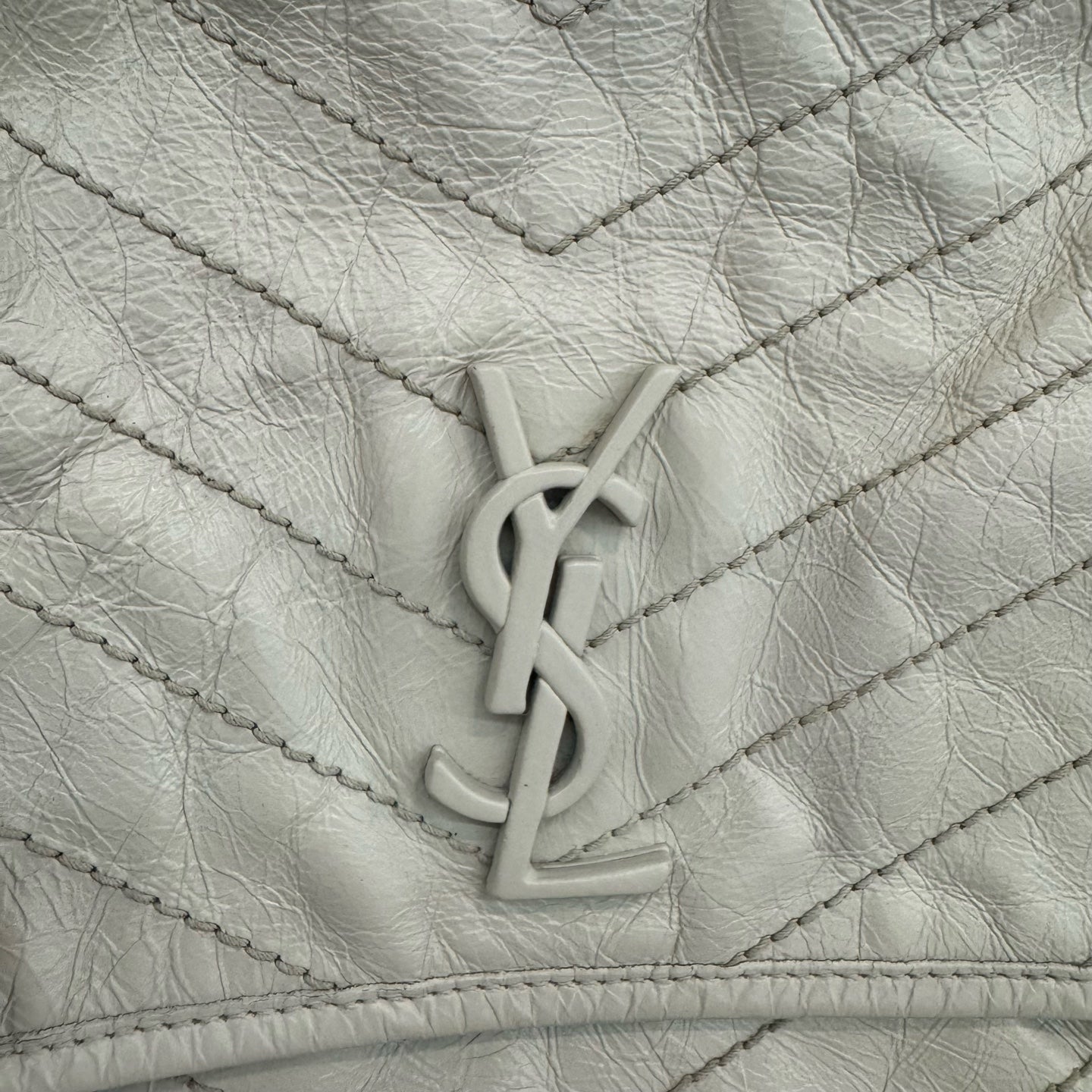 Saint Laurent - Niki - Leather - White - (medium)