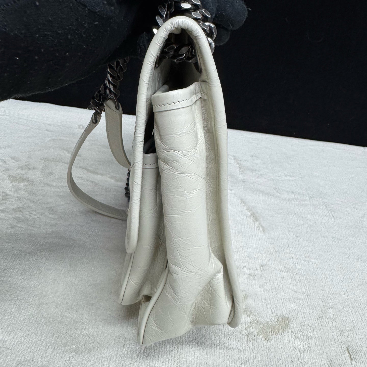 Saint Laurent - Niki - Leather - White - (Medium)