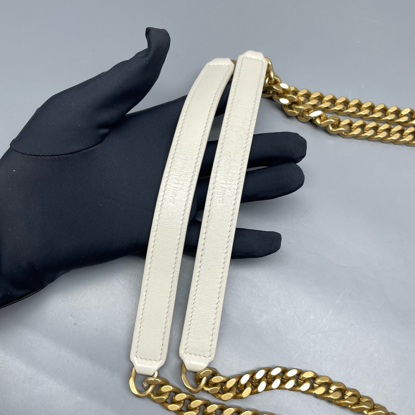 Saint Laurent - Niki - Leather - White - (medium)