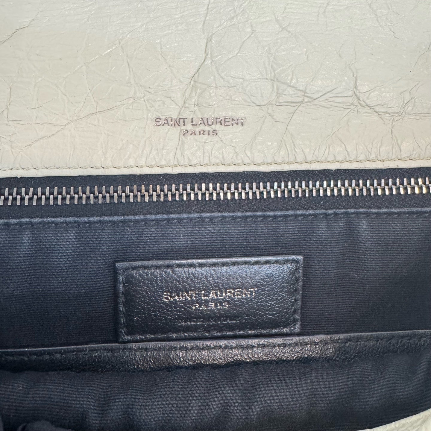 Saint Laurent - Niki - Leather - White - (medium)